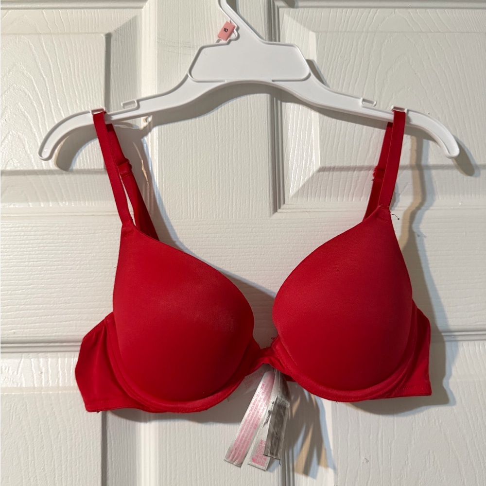 PINK Bold Red Bra